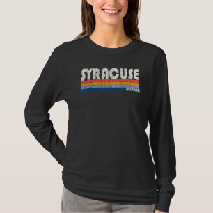 Retro Vintage 70s 80s Style Syracuse Indiana T-Shirt