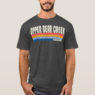 Retro Vintage 70s 80s Style Upper Bear Creek, CO  T-Shirt