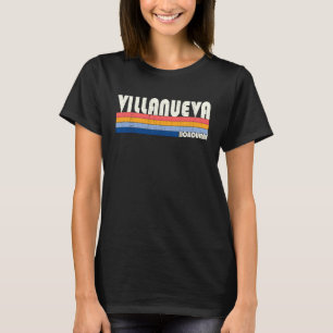 Retro Vintage 70s 80s Style Villanueva, Honduras T-Shirt