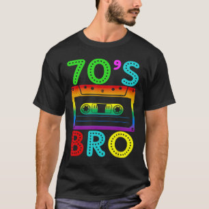 Retro Vintage 70's Bro For Halloween Family Matchi T-Shirt