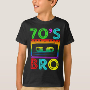 Retro Vintage 70's Bro For Halloween Family Matchi T-Shirt