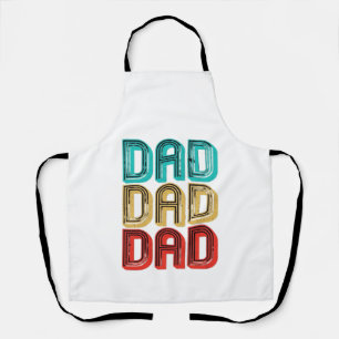 Retro Vintage 70s Dad Essential Apron