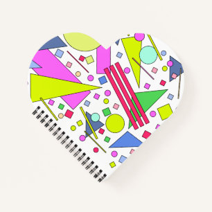 Retro Vintage 80s and 90s Style Notebook