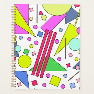 Retro Vintage 80s and 90s Style Planner
