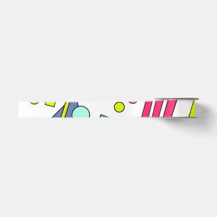 Retro Vintage 80s and 90s Style Satin Ribbon