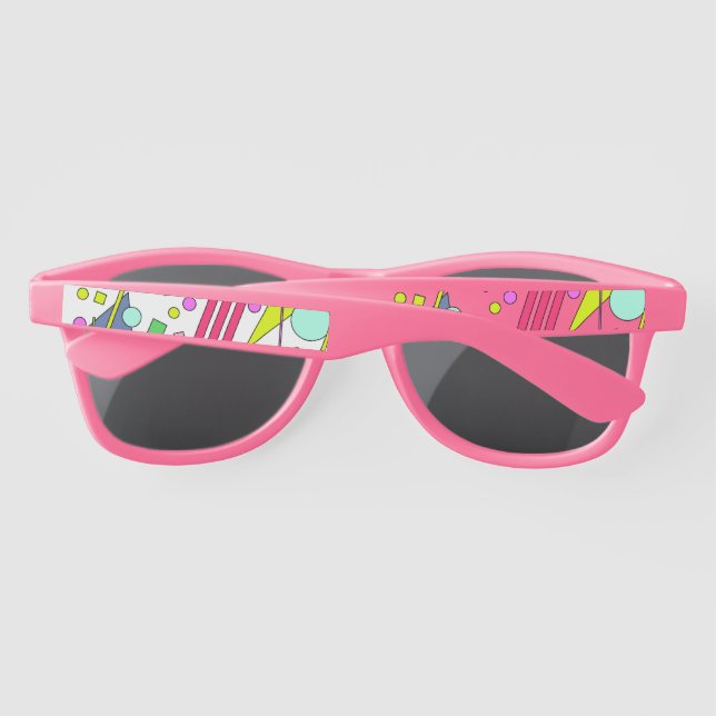 Retro Vintage 80s and 90s Style Sunglasses (Back)