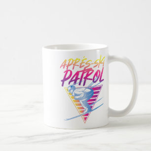 Retro Vintage 80s Apres Ski Patrol _1 Coffee Mug