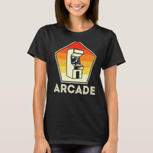 Retro Vintage 80s Arcade Video Game Machine Gamer T-Shirt