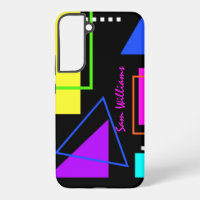 RETRO VINTAGE 80s COLORFUL NEON TRENDY GEOMETRIC