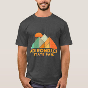 Retro Vintage Adirondack State Park Distressed T-Shirt