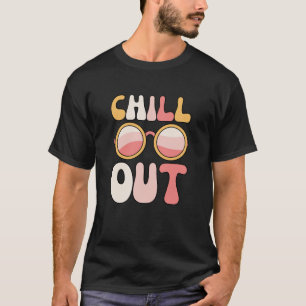 Retro Vintage Aesthetic Chill Out T-Shirt