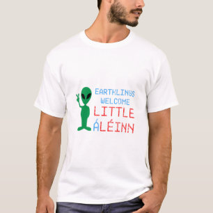 Retro Vintage Alien Men Women Kids T-Shirt