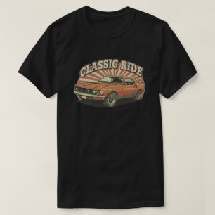 retro vintage American car 80s T-Shirt