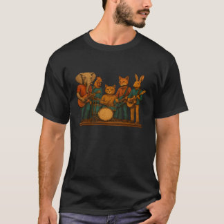 Retro Vintage Animal Band T-Shirt