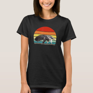 Retro Vintage Anteater Cute Animal Farmer T-Shirt