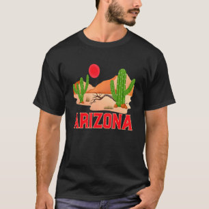 Retro Vintage Arizona Mountains Nature Hiking Men  T-Shirt