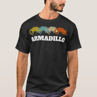 Retro Vintage Armadillo  T-Shirt