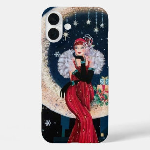 Retro vintage Art Deco lady iPhone sixte Plus Case