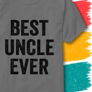 Retro Vintage Awesome Uncle Quote Best Uncle Ever T-Shirt
