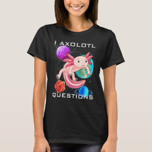 Retro Vintage Axolotl  I Axolotl Question T-Shirt