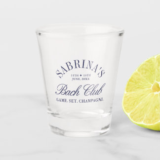 Retro Vintage Bachelorette Weekend Party Favour  Shot Glass