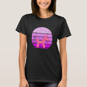 Retro Vintage Balloon Artist Balloon Twisting Ball T-Shirt