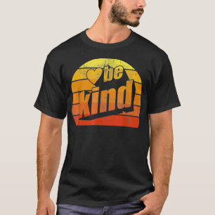 Retro Vintage Be Kind T Summer Inspirational Sayi T-Shirt