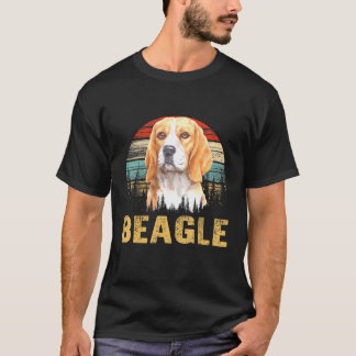 Retro Vintage Beagle Dog T-Shirt