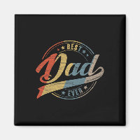 Retro Vintage Best Dad Ever Father Daddy Father&#;
