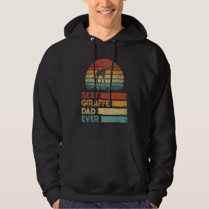 Retro Vintage Best Giraffe Dad Ever Shirts Animals
