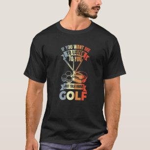 Retro Vintage Best Golfer Joke Golfing Quote T-Shirt