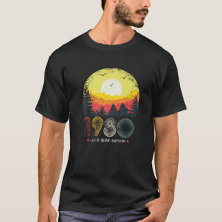 Retro Vintage Best Of 1980 T Awesome Since Birthda T-Shirt