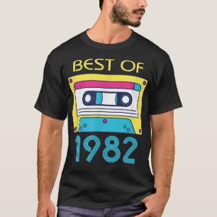 Retro Vintage best of 1982 40th birthday 40 years T-Shirt
