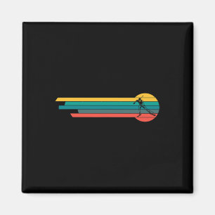 Retro Vintage Biathlon Skiing Biathlete Shooting 1 Magnet