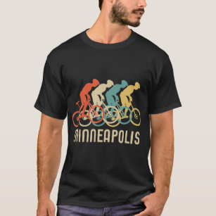 Retro Vintage Bike Minneapolis Minnesota T-Shirt
