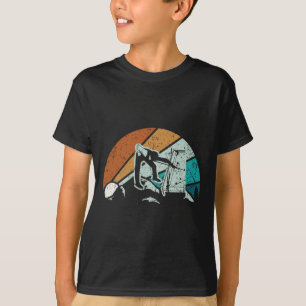 Retro Vintage Billiards Game 8 Ll Pool Player Tour T-Shirt