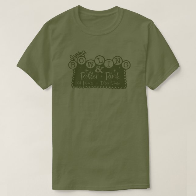 Retro Vintage Bowling T-Shirt (Design Front)