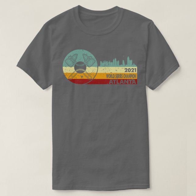 Retro Vintage Braves Tomahawk T-Shirt (Design Front)