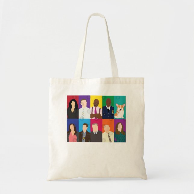Retro Vintage Brooklyn Nine Retro Vintage Tote Bag (Front)