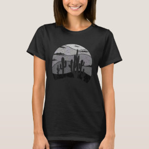 Retro Vintage Cactus For Men Women Gardening 3 T-Shirt