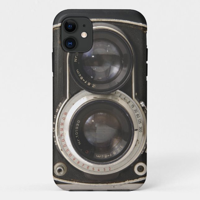 Retro Vintage Camera Case-Mate iPhone Case (Back)