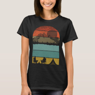 Retro vintage camping hobby   2 T-Shirt