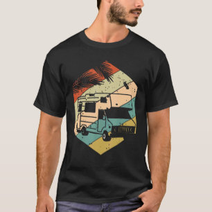 Retro Vintage Camping Van Camper T-Shirt