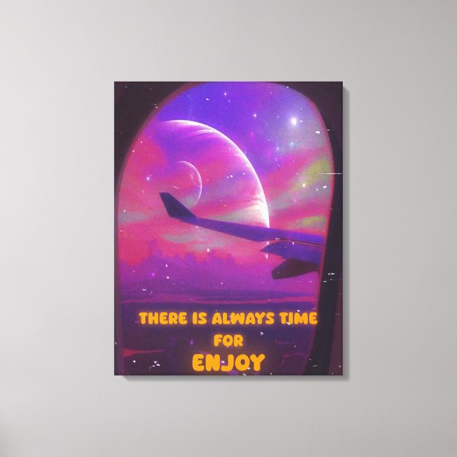 Retro / Vintage Canvas Print (Front)