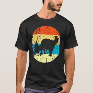 Retro Vintage Chicken And Goat Merch For Goat T-Shirt