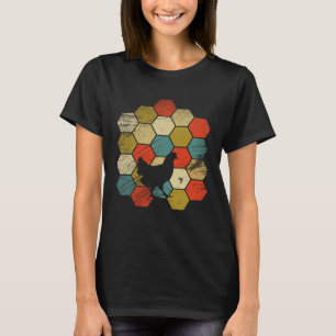 Retro vintage Chicken  Animal  8 T-Shirt