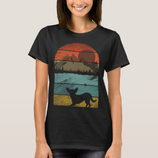 Retro vintage Chihuahua Dogs and cute animal 4 T-Shirt
