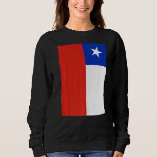 Retro Vintage Chillean National Flag Chile Sweatshirt