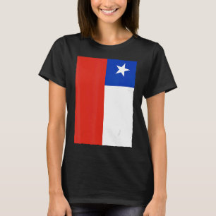 Retro Vintage Chillean National Flag Chile T-Shirt