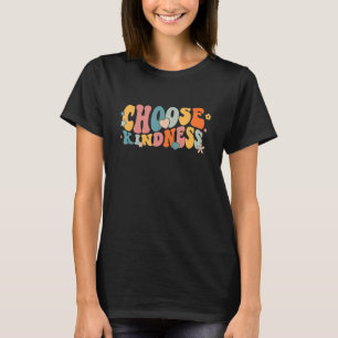 Retro Vintage Choose Kindness Spiritual Women Gir T-Shirt